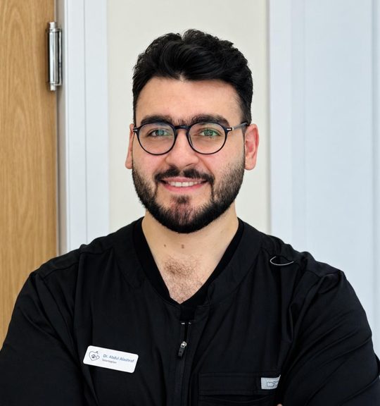 Dr. Abdul R. Alashraf, lead veterinarian at Speers Road Animal Hospital